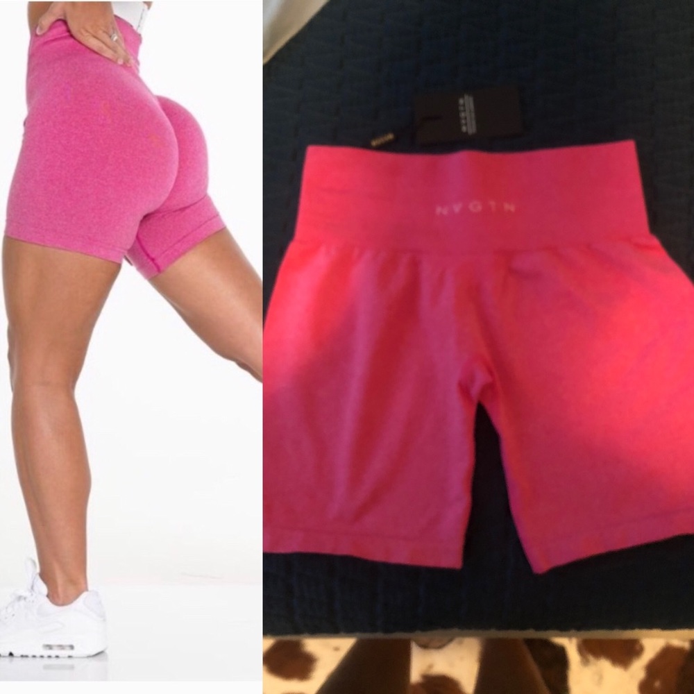 NVGTN Fushcia Pro Shorts in Medium